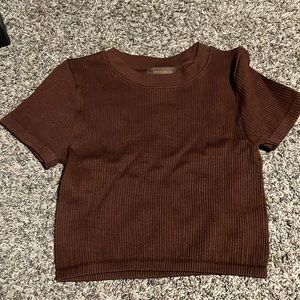 womens forever 21 crop top, size small